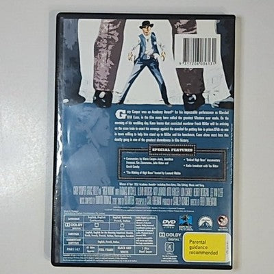 High Noon (DVD, 1952) Gary Cooper, Grace Kelly Region 4
