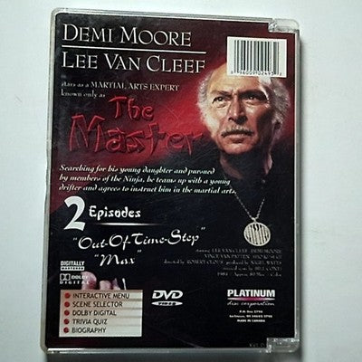 The Master (DVD, 1984) Demi Moore, Lee Van Cleef Region 4