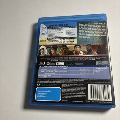 Star Wars - The Force Awakens (Blu-ray, 2015) All Regions