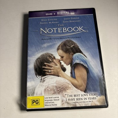 The Notebook (DVD, 2004) Ryan Gosling Region 4 *New Sealed*
