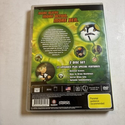Ben 10 : Season 2 (DVD, 2006) Region 4