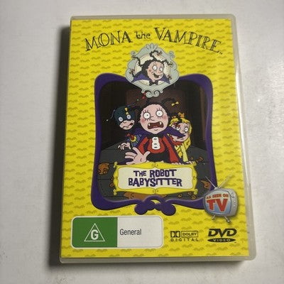 Mona The Vampire - The Robot Babysitter (DVD, 1999) All Regions