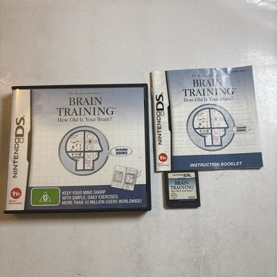Dr Kawashima’s Brain Training Nintendo DS Manual