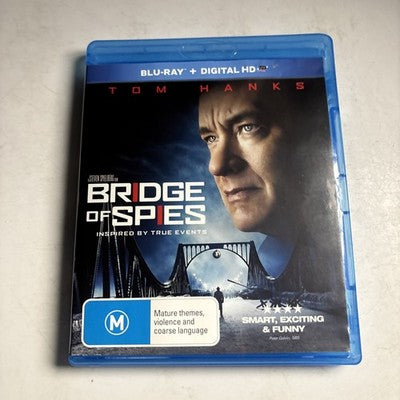 Bridge of Spies (Blu-ray, 2015) Tom Hanks Region B
