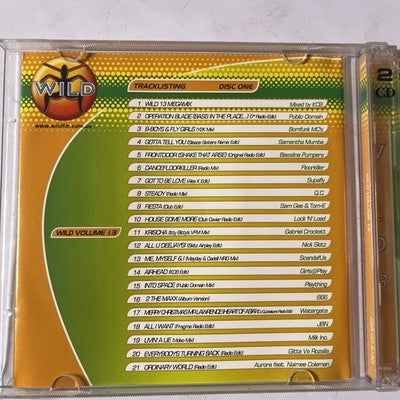 Various – Wild Volume 13 (CD, 2001, 2-Disc) Australia CSR CD 5153