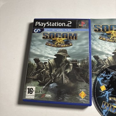SOCOM: U.S. Navy SEALs (Sony PlayStation 2, 2002)  PAL
