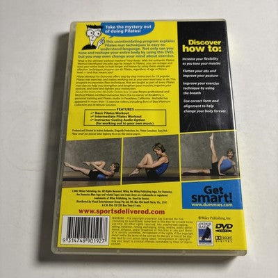 Pilates Workout for Dummies (DVD, 2002) All Regions