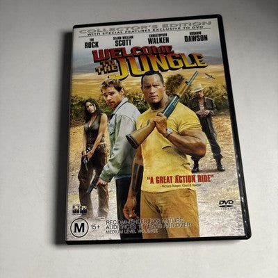 Welcome to the Jungle (DVD, 2003) The Rock Region 4