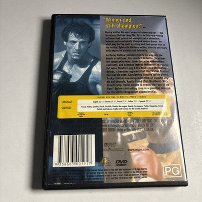 Rocky 3 (DVD, 1982) Sylvester Stallone Region 4