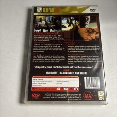The Hunger - 3: Corruption (DVD, 1998) David Bowie Region 4