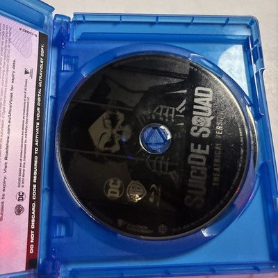 Suicide Squad (Extended Edition, Blu-ray, 2016, 2-Disc) Region B