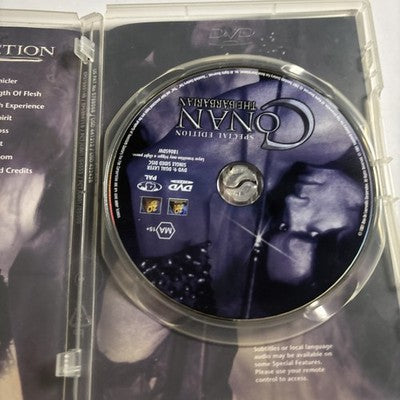 Conan the Barbarian - Special Edition (DVD, 1981) Arnold Schwarzenegger Region 4