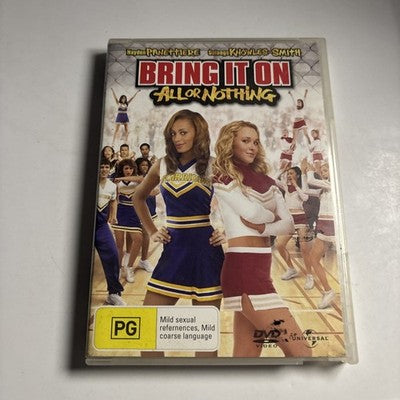 Bring It On - All or Nothing (DVD, 2006) Region 4,2