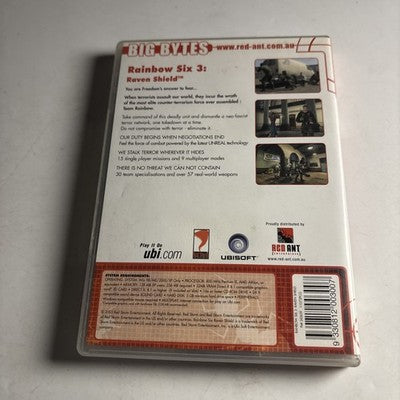 Tom Clancy RAINBOW SIX 3 Raven Shield PC Game Military Tactical Shooter PC CDROM