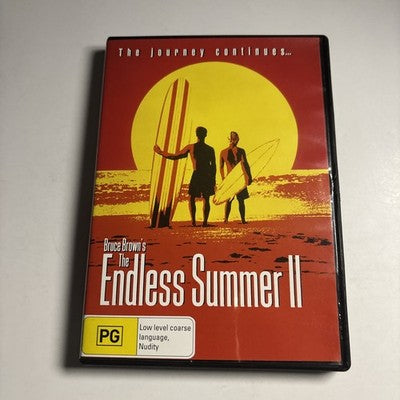 The Endless Summer 2 (DVD, 1994) Robert 'wingnut' Weaver, Region 4 NEW