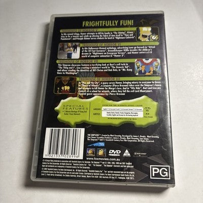 The Simpsons - Treehouse of Horror (DVD, 2004) Region 4