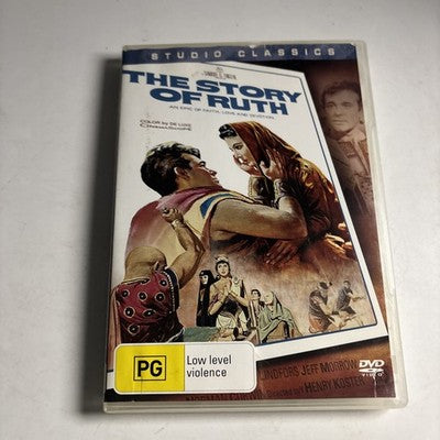 The Story of Ruth (DVD, 1960) Jeff Morrow, Tom Tryon, Viveca Lindfors, Region 4