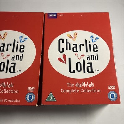 Charlie and Lola: Absolutely Complete Collection DVD Region 4,2 *Missing 2-Disc*