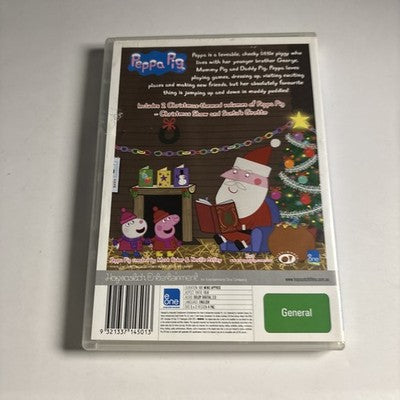 Peppa Pig Christmas Double Pack Christmas Show Santas Grotto DVD Region 4