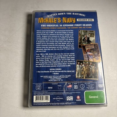 Mchale's Navy : Season 1 (DVD, 1962) Region 4