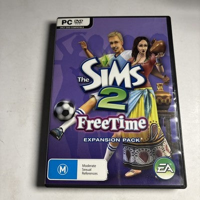 The Sims 2 Freetime Expansion Pack PC DVD Windows Game