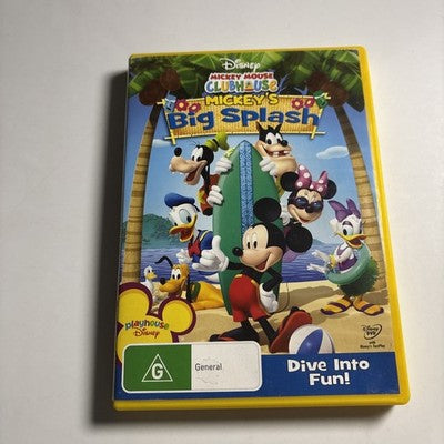 Mickey Mouse Clubhouse - Mickey's Big Splash (DVD, 2006) Region 4