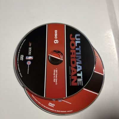 NBA Ultimate Michael Jordan Steel Case (Deluxe Edition, DVD, 2011, 7-Disc)