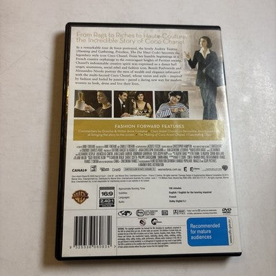 Coco Avant Chanel (DVD, 2009) Audrey Tautou Region 4