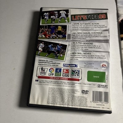 FIFA 09 Sony Playstation 2 PS2 Video Game PAL