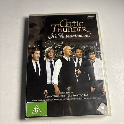 Celtic Thunder - It's Entertainment (DVD, 2010) All Regions
