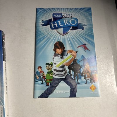 EyeToy Play Hero Sony Playstation 2 PS2 PAL Manual