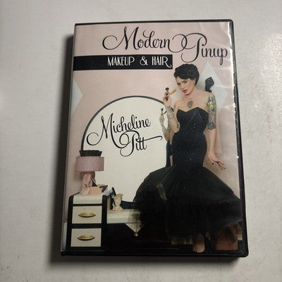 Michelle Pitt Modern Pinup Make Up & Hair DVD 3 Disc Set 1930s To 1950s Fashions
