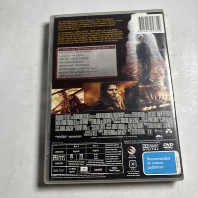 The War of the Worlds (DVD, 2005) Tom Cruise Region 4