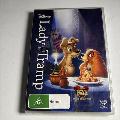 Lady and the Tramp (DVD, 1955) Region 4 *New Sealed*