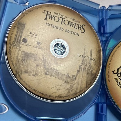 The Lord of the Rings - The Two Towers (Extended Edition, Blu-ray, 2002, 5-Disc)