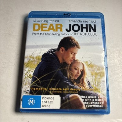 Dear John (Blu-ray, 2010) Channing Tatum, Amanda Seyfried Region B