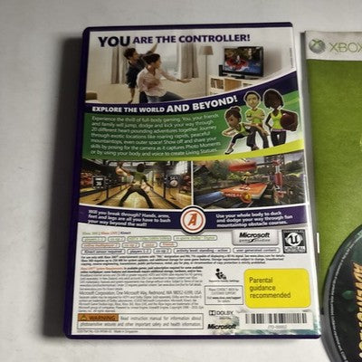 Kinect Adventures Xbox 360 Manual PAL