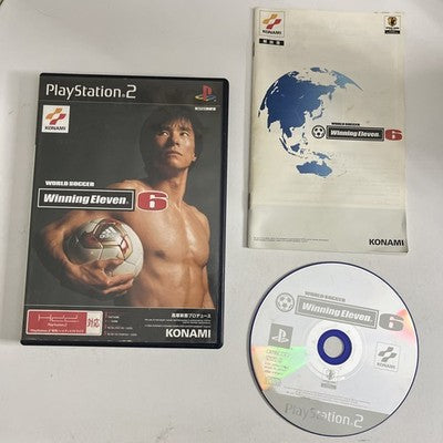 World Soccer Winning Eleven 6 PS2 Sony PlayStation NTSC-J Japanese Complete
