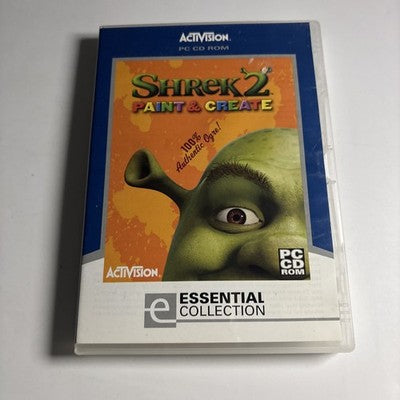 Shrek 2 Paint & Create PC CDROM