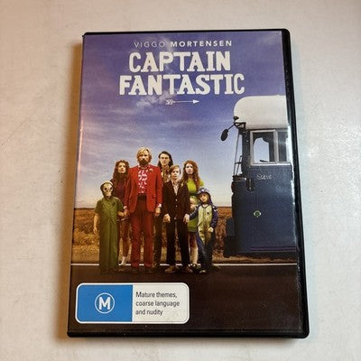 Captain Fantastic (DVD, 2016) Viggo Mortensen Region 4