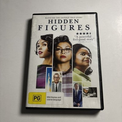 Hidden Figures (DVD, 2016) Region 4