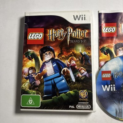 LEGO Harry Potter: Years 5-7 Nintendo Wii PAL Complete with Manual