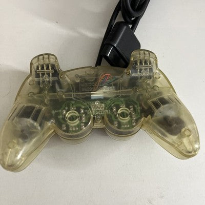Hori Analog Sindou Pad 2 Controller for Sony PlayStation 1 & 2 PS1 PS2 Clear