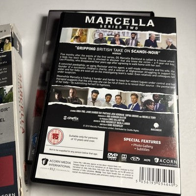 Marcella: Series 1 & 2 (DVD, 2018, 5-Disc Set) Region 2
