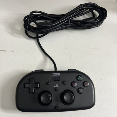 Hori PS4 Mini Gamepad PlayStation Wired Controller With Turbo Rapid Fire PS4-099
