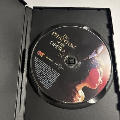 The Phantom of the Opera (DVD, 2004) Gerard Butler Region 4