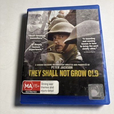 They Shall Not Grow Old (Blu-ray, 2018) Region B