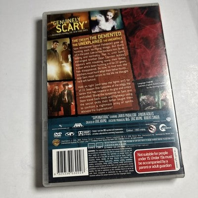 Supernatural : Season 1 (DVD, 2005) Region 4