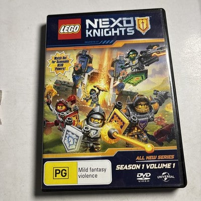 Lego Nexo Knights : Season 1 : Vol 1 (DVD, 2015) Region 4,2