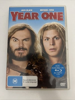 Year One (DVD, 2009) Jack Black, Michael Cera  Region 4